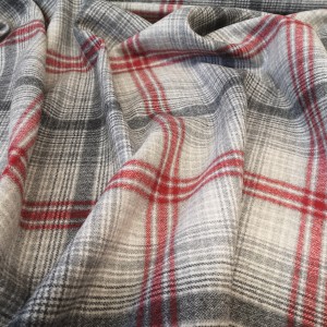 Chess - Wool - Red^Grey 02